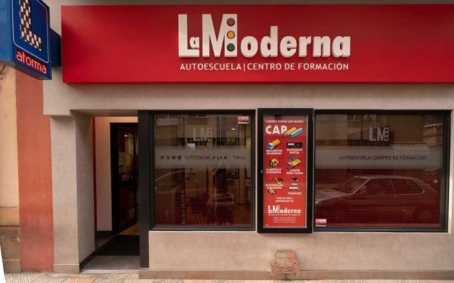 Autoescuela la moderna - fachada exterior